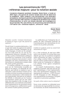 Les conventions de l'OIT: "référence majeure" pour la notation sociale