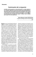 Feminización de la migración