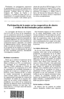 Participación de la mujer en las cooperativas de ahorro y crédito de determinados países asiáticos