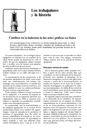 Cambios en la industria de las artes gráficas en Suiza