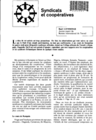 Syndicats et coopératives