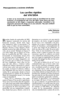 Los carriles rápidos del VIH/SIDA