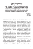 The ILO Conventions: a "major reference"