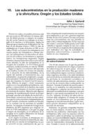 Los subcontratistas en la producción maderera y la silvicultura: Oregón y los Estados Unidos