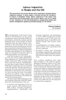 Labour inspection in Russia and the CIS