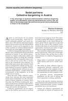 Social partners: collective bargaining in Austria