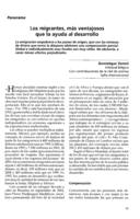 Los migrantes, más ventajosos que la ayuda al desarrollo