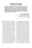 Inspección del trabajo: la experiencia brasileña