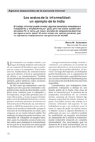 Los costos de la informalidad: un ejemplo de la India