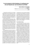 La convergence technologique et quelques-uns de ses impacts sur les travailleurs du Brésil