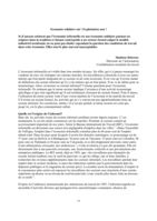 Economie solidaire oui! Exploitation non!