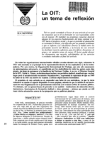 La OIT: un tema de reflexión