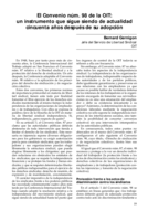 El Convenio núm. 98 de la OIT: un instrumento que sigue siendo de actualidad cincuenta años después de su adopción
