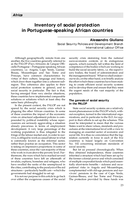 Inventory of social protection in Portuguese-speaking African countries