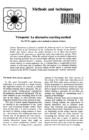 Viewpoint: an alternative teaching method : the WFTU applies active methods to educate workers