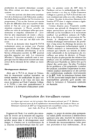 L'organisation des travailleurs ruraux