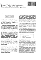 France: trade union institute for international technical co-operation