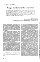 Riesgos al embarcar en los aeropuertos