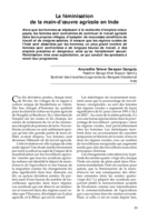 La féminisation de la main-d'oeuvre agricole en Inde