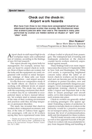 Check out the check-in: airport work hazards