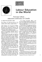 National labour education conference in Canada