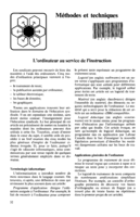 L'ordinateur au service de l'instruction