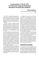 La convention no. 98 de l'OIT: un instrument toujours d'actualité cinquante ans après son adoption