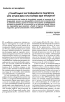 ¿Constituyen los trabajadores migrantes una ayuda para una Europa que envejece?