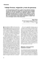 Trabajo forzoso, migración y trata de personas