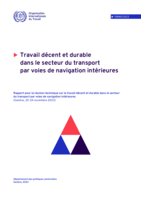 Travail décent et durable dans le secteur du transport par voies de navigation intérieures: rapport pour la réunion technique sur le travail décent et durable dans le secteur du transport par voies de navigation intérieures (Genève, 20-24 novembre 2023)