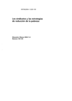 La igualdad y la lucha contra la pobreza