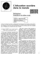 Philippines: éducation en milieu rural