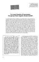 Les zones franches d'exportation: un aperçu d'une enquête récente du BIT