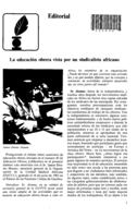 La educación obrera vista por un sindicalista africano