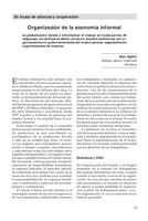 Organización de la economía informal