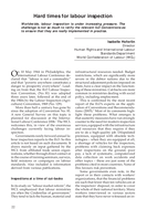 Hard times for labour inspection