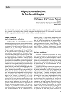 Négociation collective: la fin des idéologies : Inde