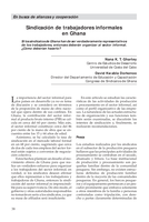 Sindicación de trabajadores informales en Ghana