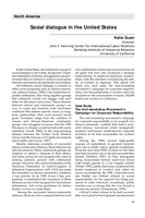 Social dialogue in the United States