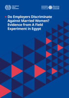 Do employers discriminate against married women?: Evidence from a field experiment in Egypt
