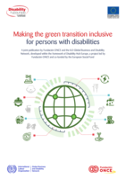 Making the green transition inclusive for persons with disabilities