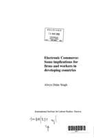 Electronic commerce: some implications for firms and workers in developing countries