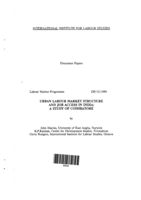 Urban labour market structure and job access in India: a study of coimbatore