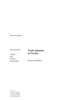 Trade unionism in Sweden