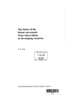 The future of the labour movement: some observations on developing countries 