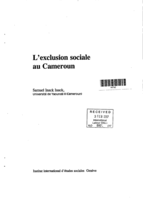 L'exclusion sociale au Cameroun