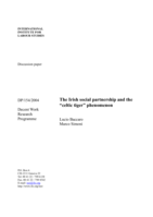 The Irish social partnership and the "Celtic tiger" phenomenon