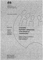 Venezuela: exclusion e integracion: una sintesis en construccion?