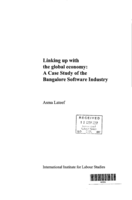 Linking up with the global economy: a case study of the Bangalore software industry