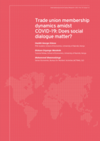 Trade union membership dynamics amidst COVID-19: does social dialogue matter?